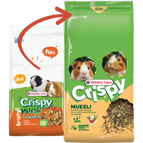 Versele-Laga Crispy Muesli Cavia’s - 9 kg