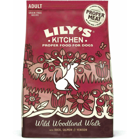 Lily's Kitchen Adult eend, zalm & wild - Dubbelpak: 2 x 2,5 kg