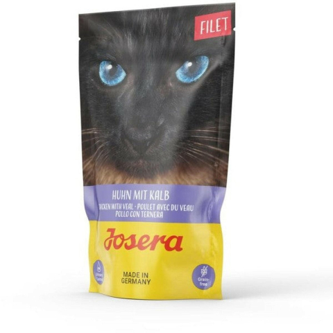 16x70g Kip met Kalf Josera Filet Kattenvoer nat