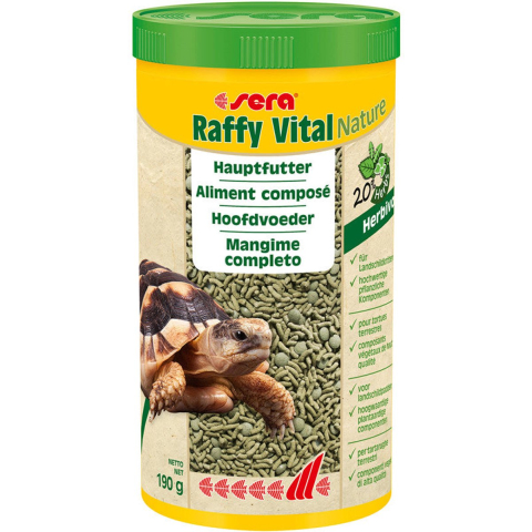 Sera Raffy Vital Nature - Dubbelpak: 2 x 1000 ml
