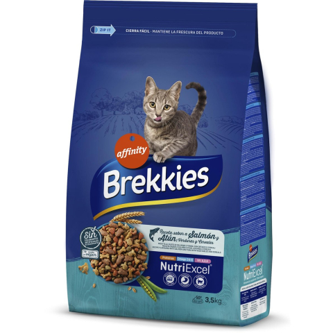 Brekkies Vis Kattenvoer - Dubbelpak: 2 x 3,5 kg