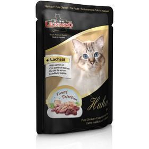 16x85g Finest Selection Zakjes Pure kip Leonardo Kattenvoer