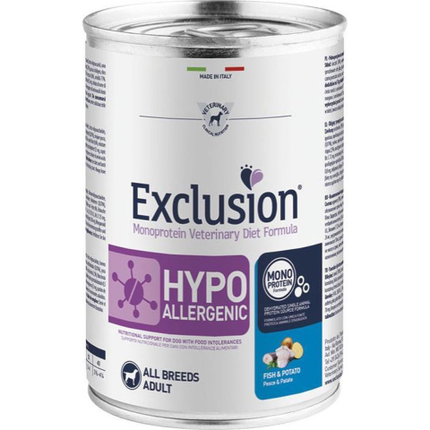 6x400g Vis & Aardappel Exclusion Diet Hondenvoer