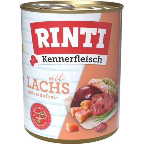 Voordeelverpakking RINTI Kennerfleisch 24 x 400 g - Zalm