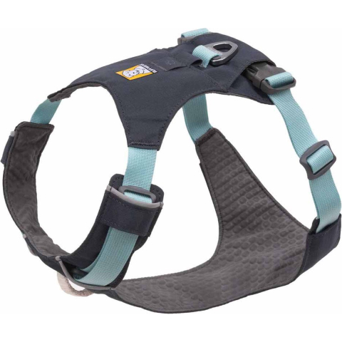 Ruffwear Hi & Light Harnas, Basalt Grijs, Maat S: 56 - 69 cm Borstomvang