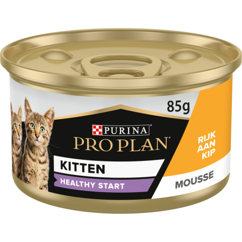 24x85g Kitten Kip Purina Pro Plan Kattenvoer