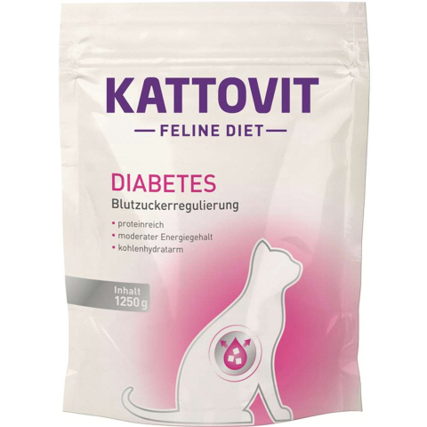 3x1,25kg Diabetes/Gewicht Kattovit Kattenvoer