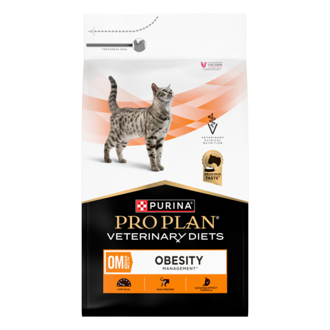5 kg Feline OM - Obesity Management Purina Pro Plan Veterinary Diets Kattenvoer