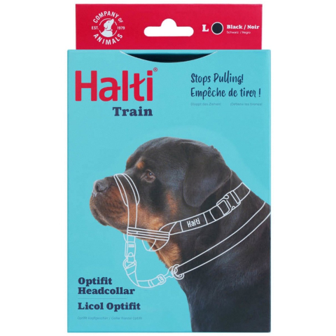 Halti Optifit hoofdbanden maat L voor honden