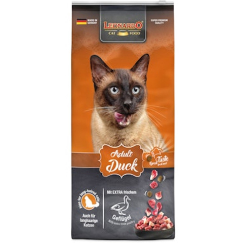 2x15kg Adult Eend Leonardo Kattenvoer