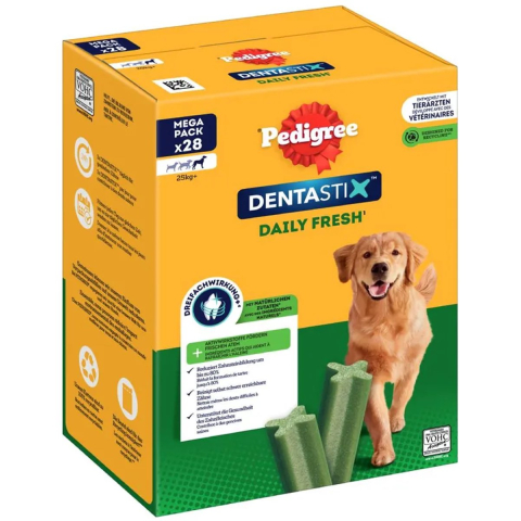 168x Fresh - voor grote honden (>25kg) Pedigree Dentastix Hondensnack