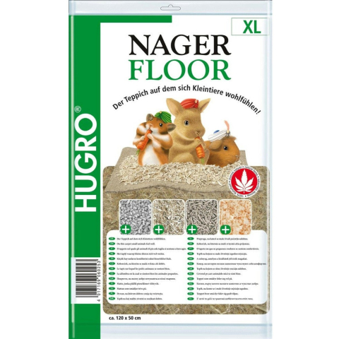 50x120cm Hugro Hennep-Mat voor Knaagdieren