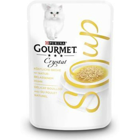 32x40g Soup Kip Gourmet Kattenvoer