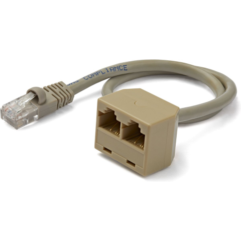 Startech 2-to-1 RJ45 Splitter Cable Adap