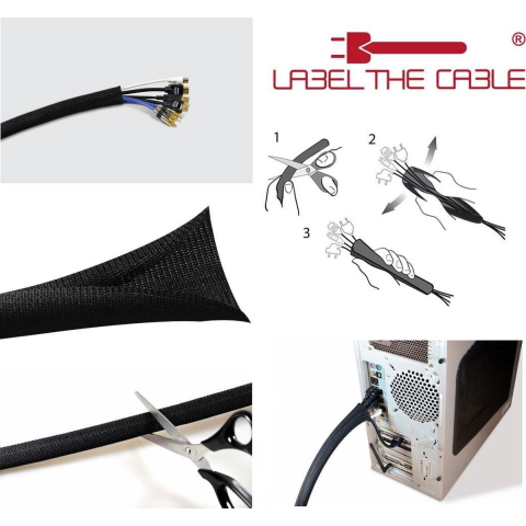 Klettrolle LTC Cable Tube 2m zum Bündeln