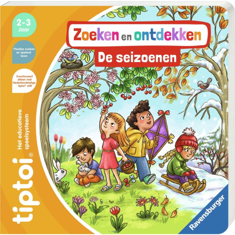 Ravensburger Tiptoi boek zoeken en ontdekken: De  seizoenen
