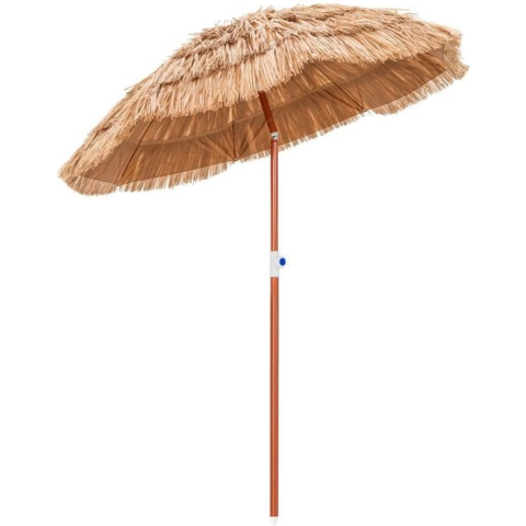 Coast Hawaii Strandparasol - Kantelbaar en Verstelbaar - 175 cm - Met Draagtas