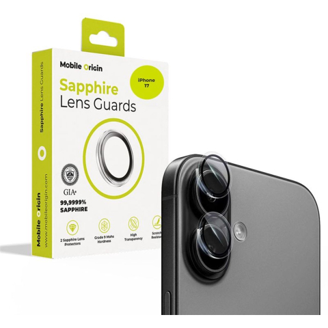 Mobile Origin Sapphire Lens guards - clear - iPhone 17