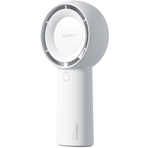 Jisulife Handheld Fan Life5 Plus 4000 mAh Portable Mini Blower USB Fan - White
