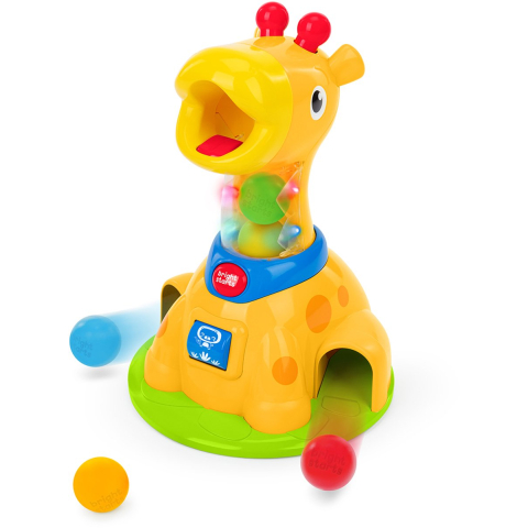 Bright Starts Spinnin Spots Giraffe Ball Play Toy
