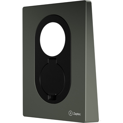 Zaptec GO Front Cover, Cloud white