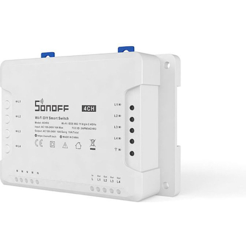 Sonoff WiFi Slimme schakelaar 4CHPROR3