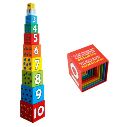 Barbo Toys Pippi - Stacking Cubes