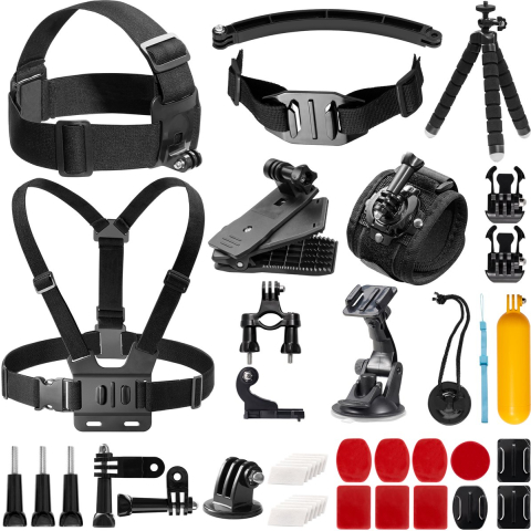 Akaso Actie Fototoestel accessories - 14 pieces