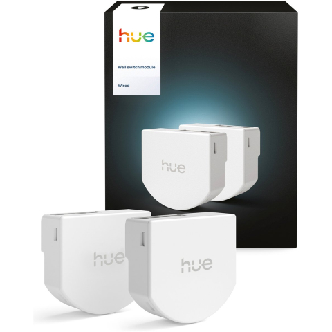 Philips Hue Wall switch module wired 2 pack