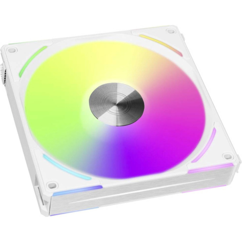Lian Li UNI FAN AL140 V2 - Case ventilator - 140mm - Wit met RGB-licht - 27 dBA