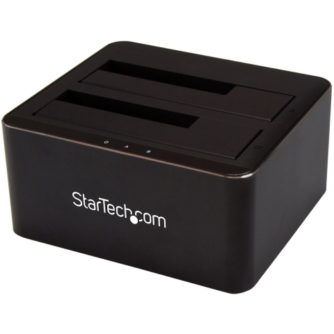 StarTech.com Dual Bay SATA HDD Docking station for 2.5/3.5" HDDs - USB 3.0 - HDD dockingstation - SATA 6Gb/s - USB 3.0