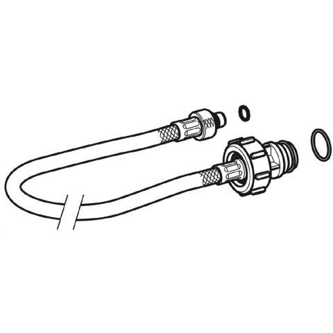 Geberit Duofix slang voor up300/up320 reservoirs