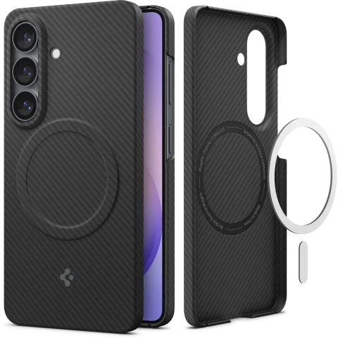Spigen Air Skin Aramid MagSafe - black - Samsung Galaxy S26