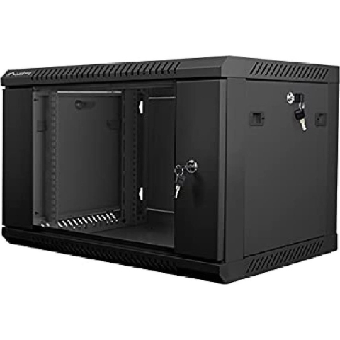 Lanberg WF01-6406-10B - 6U - Wall Mount Rack Cabinet