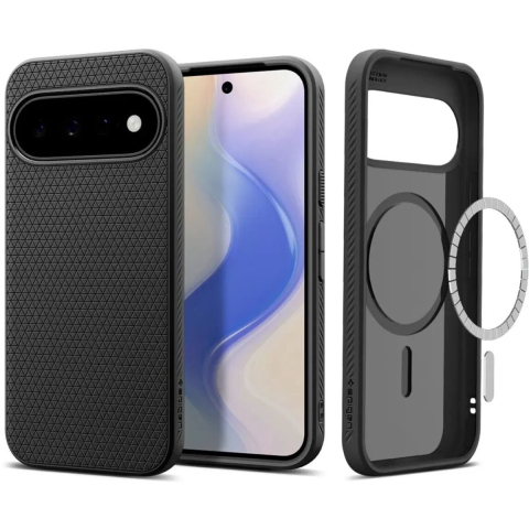 Spigen Liquid Air MagSafe - matte black - Google Pixel 11