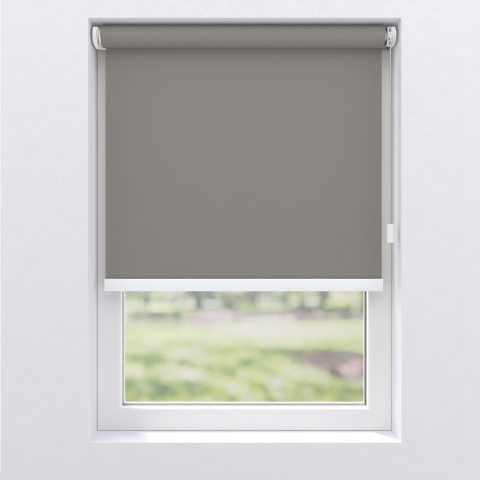 MotionBlinds Wireless Electric Black-Out Rollerblind 100x190cm - Grey