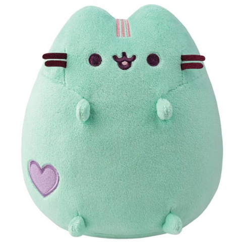 Pusheen - Plush stuffed animal 18 cm - pastel mint