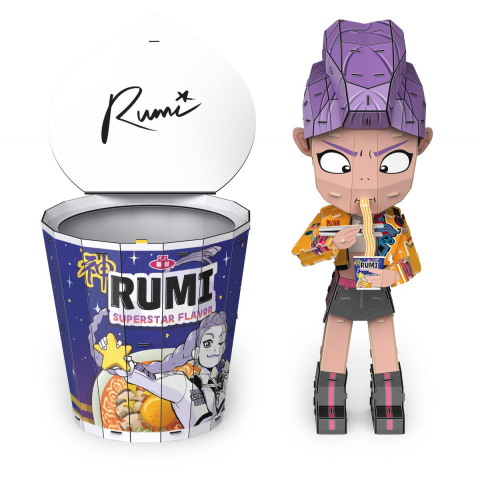 K POP KPDH 4D Build Ramen Cup Rumi 3D Puzzels