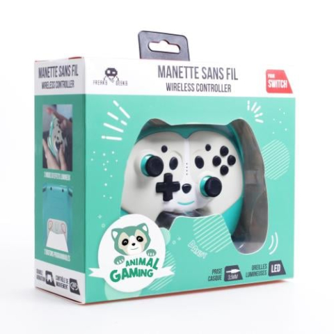 Freaks And Geeks Pandy Wireless Controller for children with paddles - green - Wireless Controller - Nintendo Switch