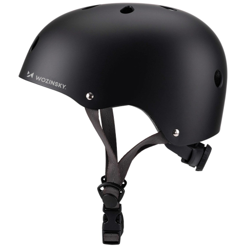 Wozinsky Lightweight BMX Bicycle Helmet/Scooter 54-58 cm - Black