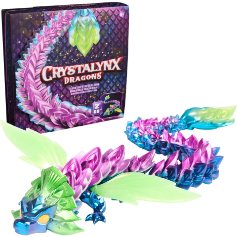 CrystaLynx Dragon Aurora Scales Spectris 60cm
