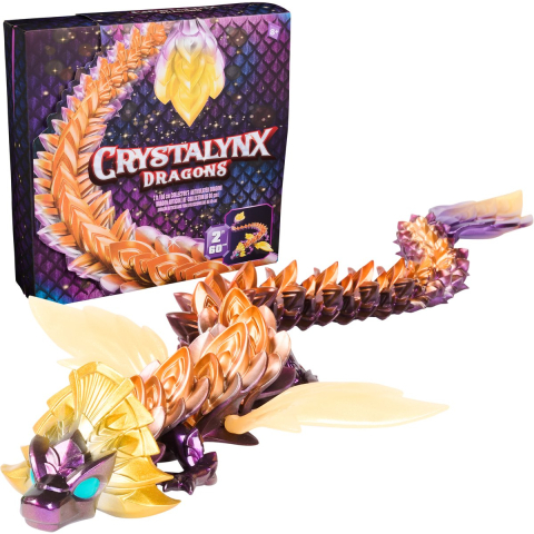 CrystaLynx Dragon Aurora Scales Solaris 60cm