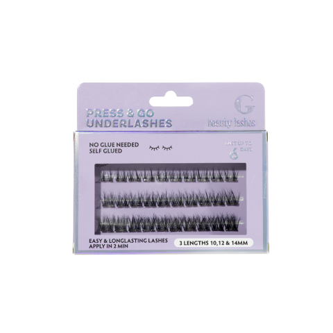 G Beauty Lashes - Press & Go Underlashes - Date