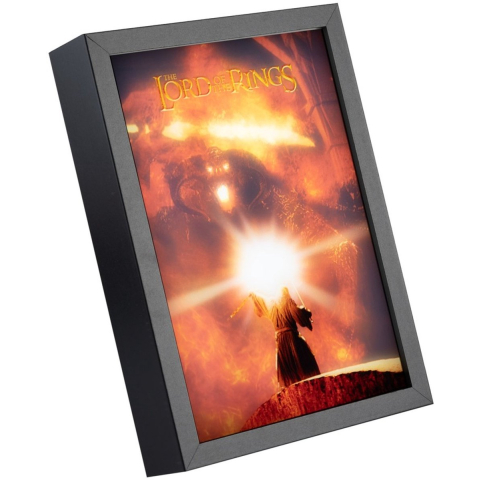 Lord of the Rings - LED Framed Print - Afbeelding