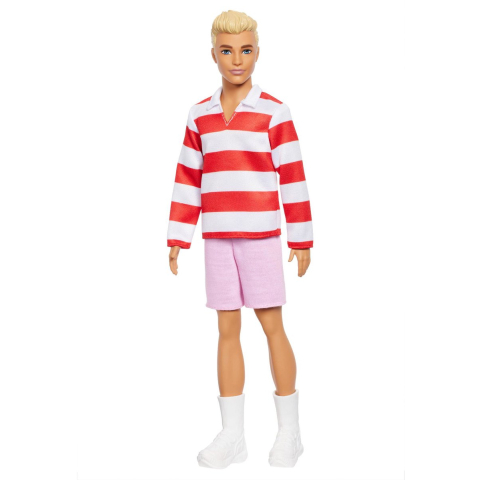 Barbie Fashionista Ken-pop Rode & Witte Strepen