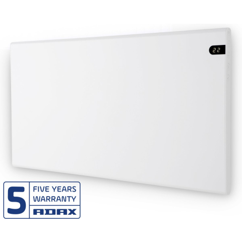 Adax Neo Panel Electric radiator 1400W 230V 370x1048x80mm White