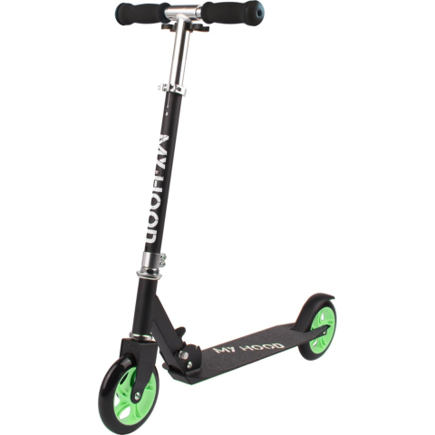 My Hood 145 Scooter - Zwart/groen