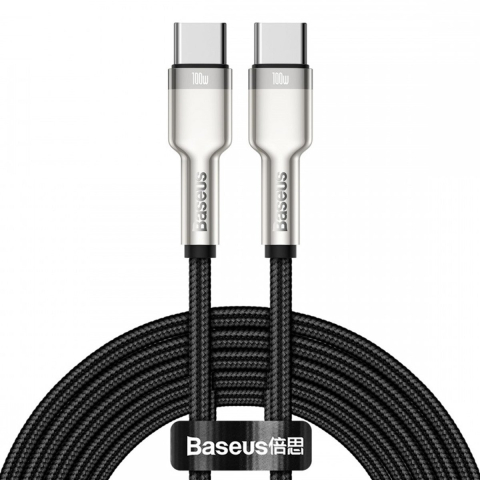 Baseus USB-C to USB-C Cafule 100W 2m (black)