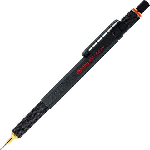 Rotring 800 Mechanical Pencil Zwart 0.5