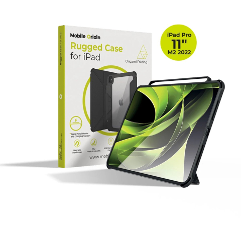 Mobile Origin Rugged Case - black - iPad Pro 11" M2 2022 4th gen